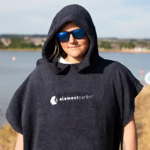 Adults Unisex Towel Changing Robe Deep Navy