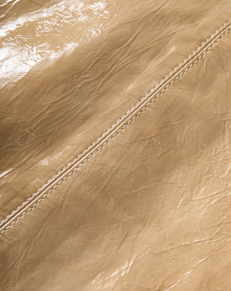 Anderson Coated Leather Skirt