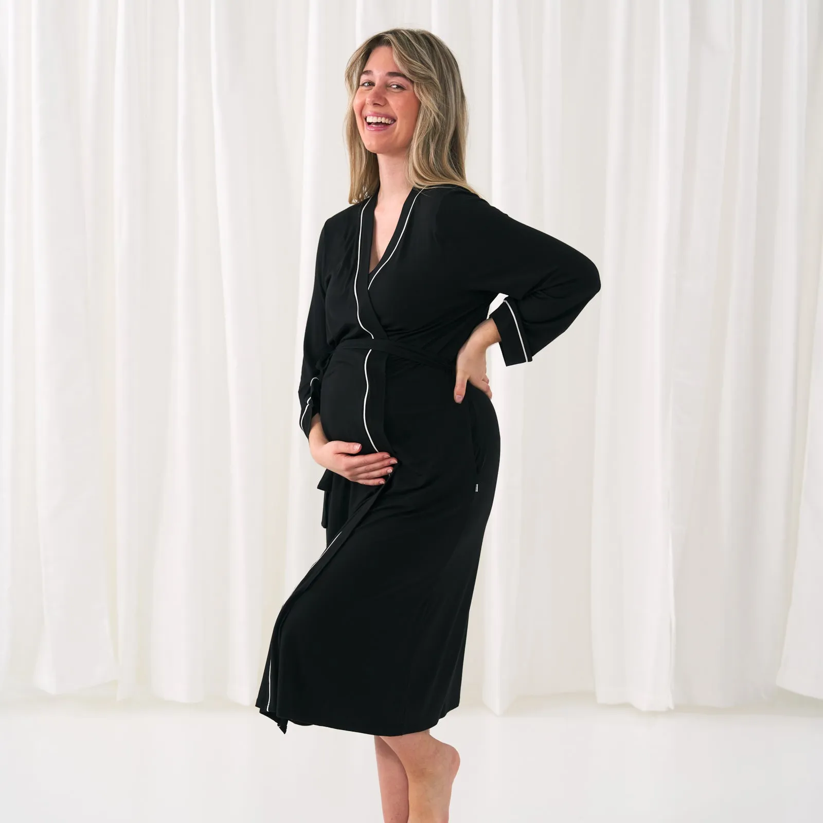 Black Women's Robe