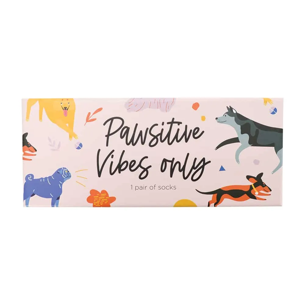 Boxed Socks - Pawsitive Vibes