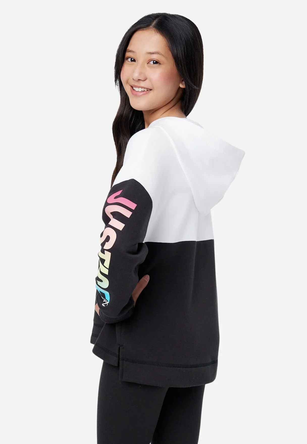 Color Block Justice Hoodie