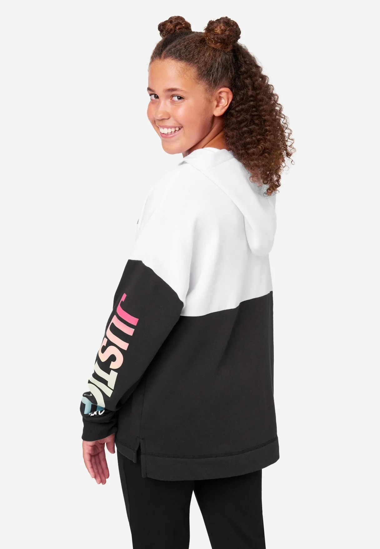 Color Block Justice Hoodie