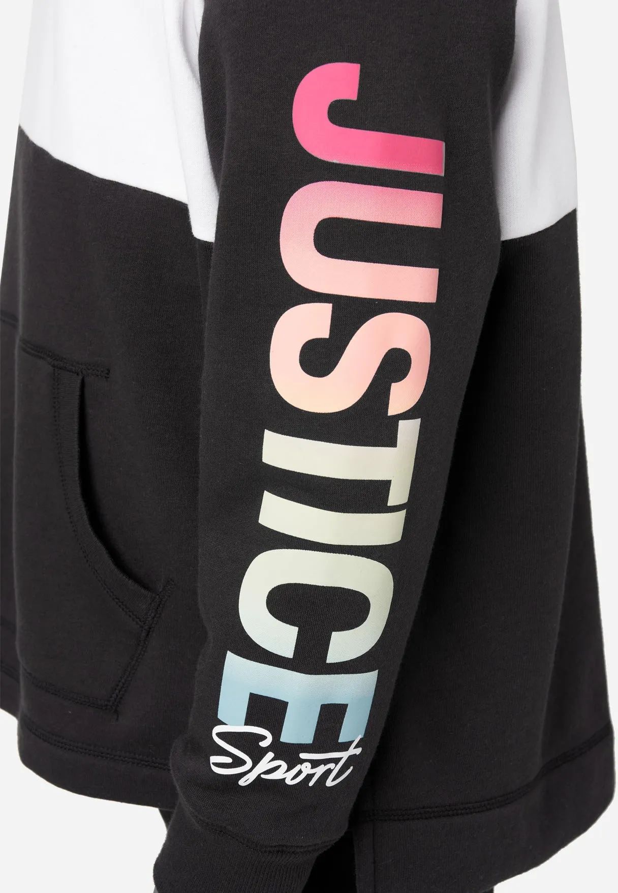 Color Block Justice Hoodie