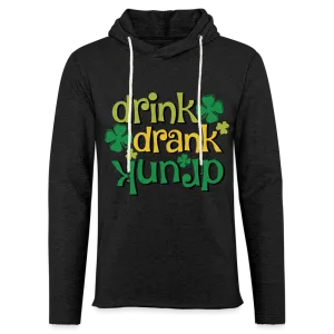 Drink Drank Drunk Lightweight Terry Hoodie (St Patrick's)