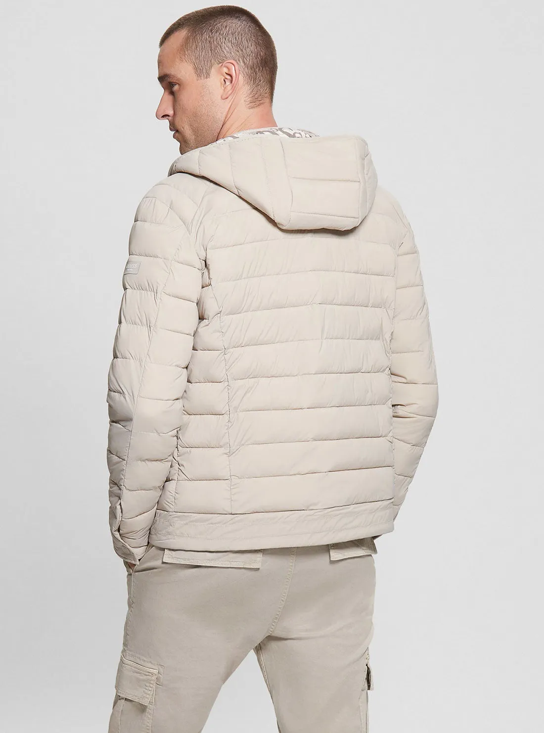 Eco Stone Stretch Biker Jacket