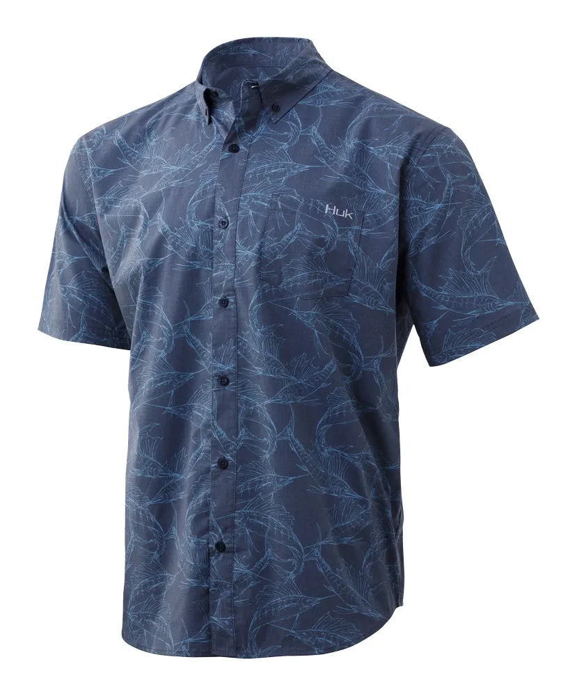 Huk - Kona Woven Short Sleeve Shirt