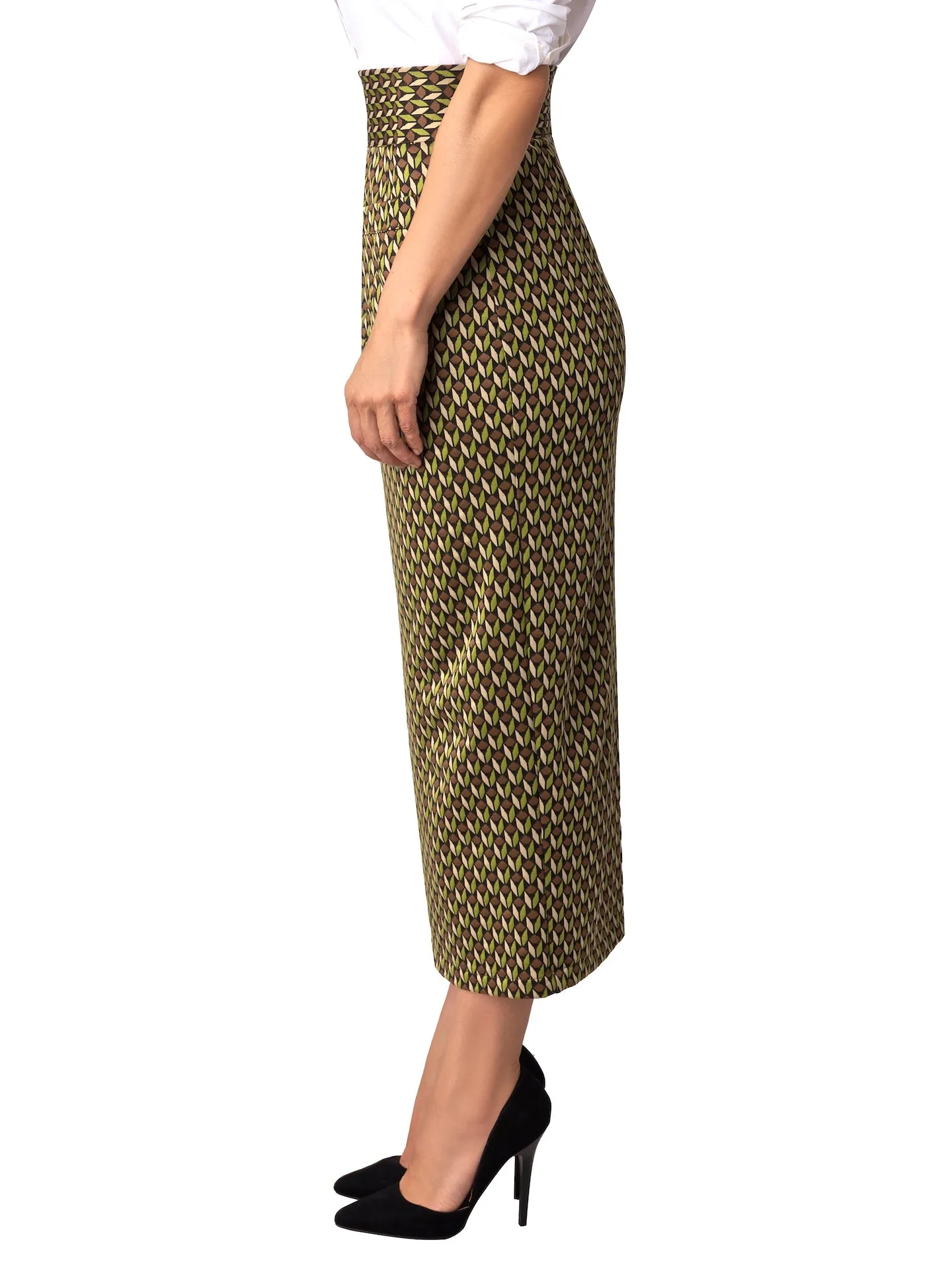 “Liv” Pattern Pencil Skirt