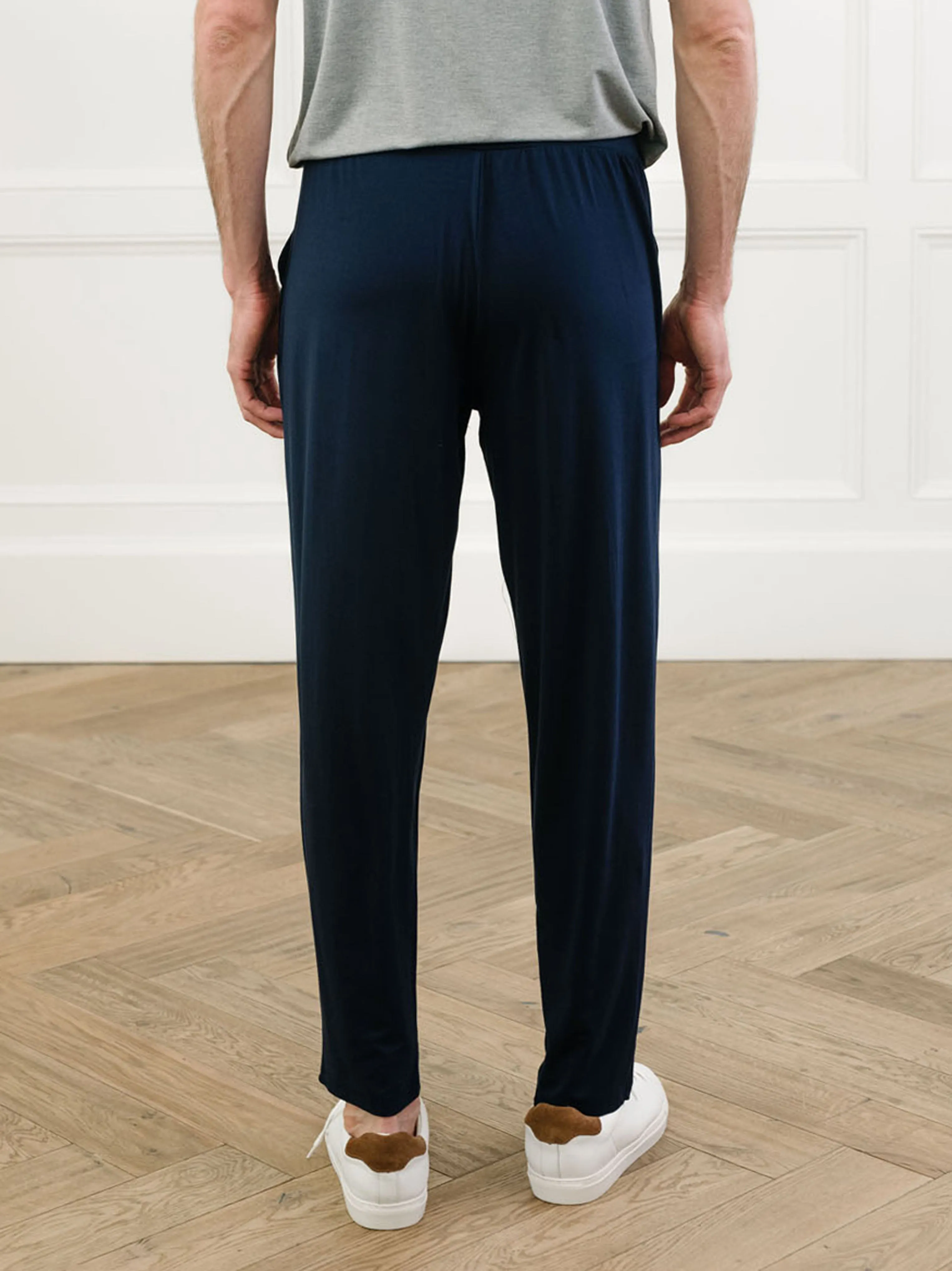 Men's Stretch-Knit Long Sleeve Bamboo Pajama Set