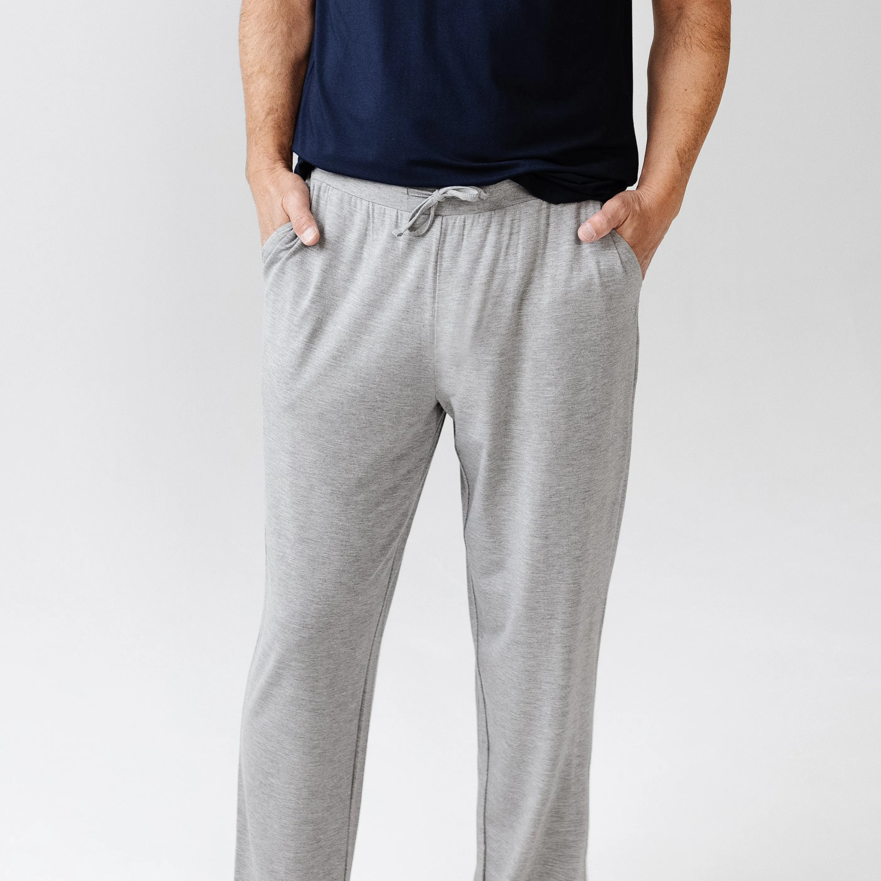 Men's Stretch-Knit Long Sleeve Bamboo Pajama Set