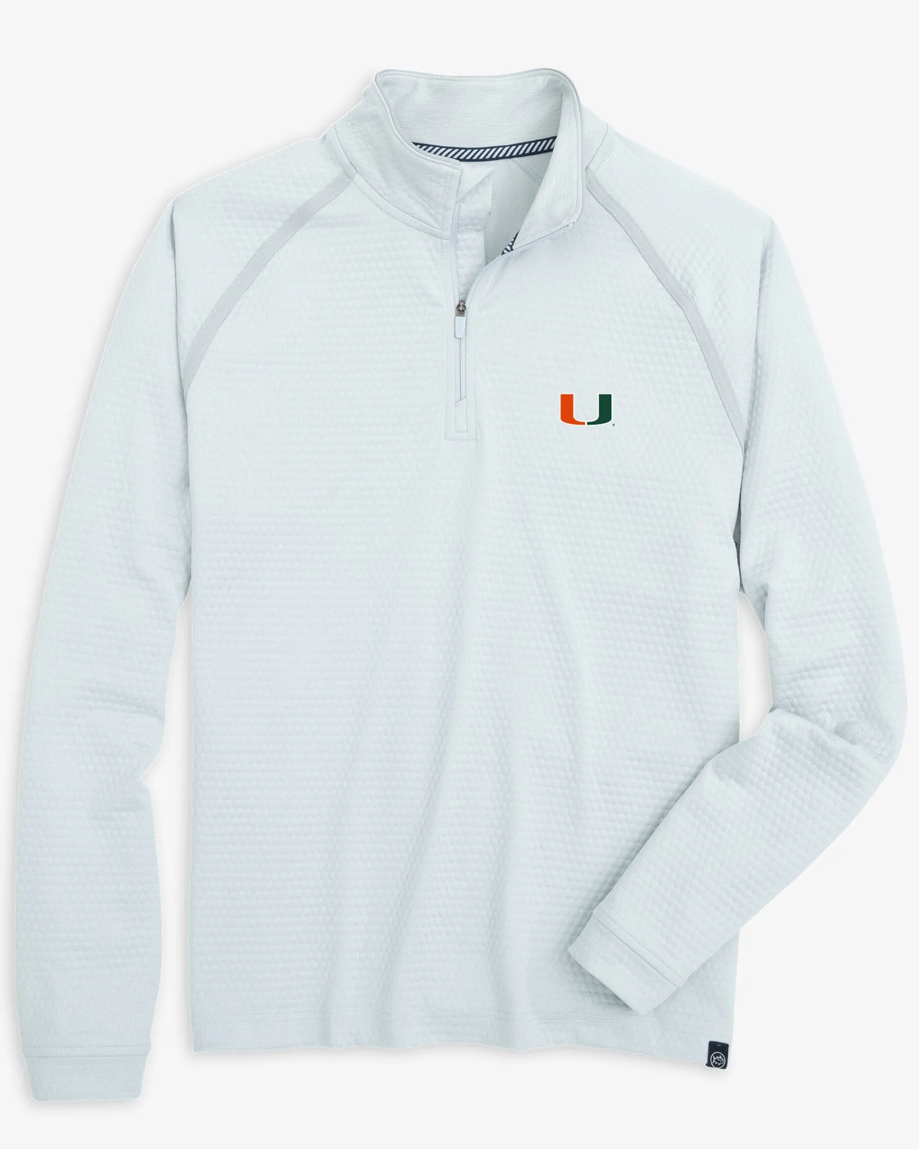 Miami Hurricanes Scuttle Heather Quarter Zip