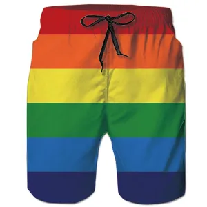 Pride Funny Swim Trunks