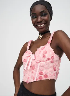 Skye Bustier Top Pink