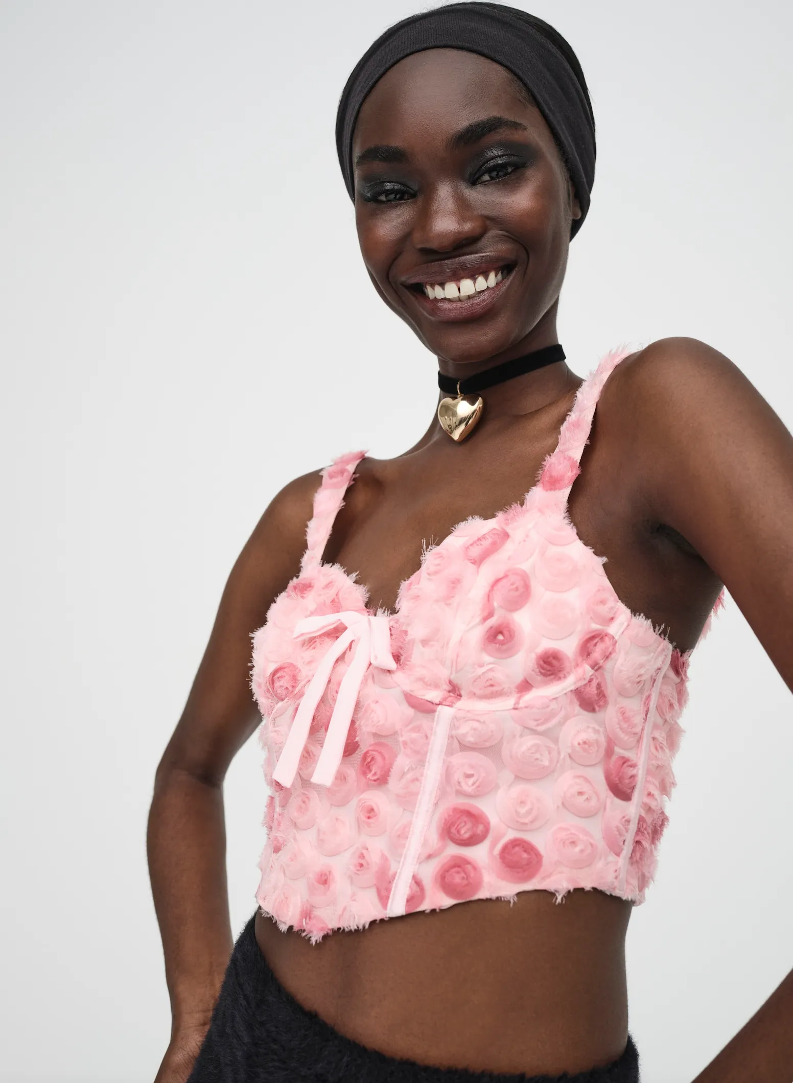 Skye Bustier Top Pink