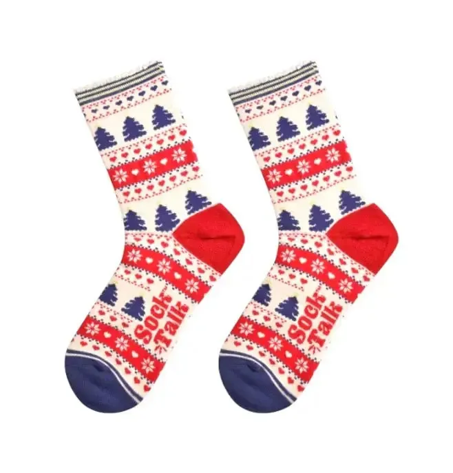 Sock Talk - Christmas Tree Fair Isle