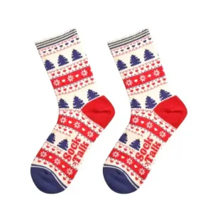 Sock Talk - Christmas Tree Fair Isle