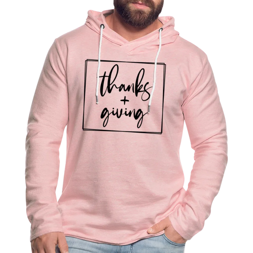 Thanks giving Lightweight Terry Hoodie